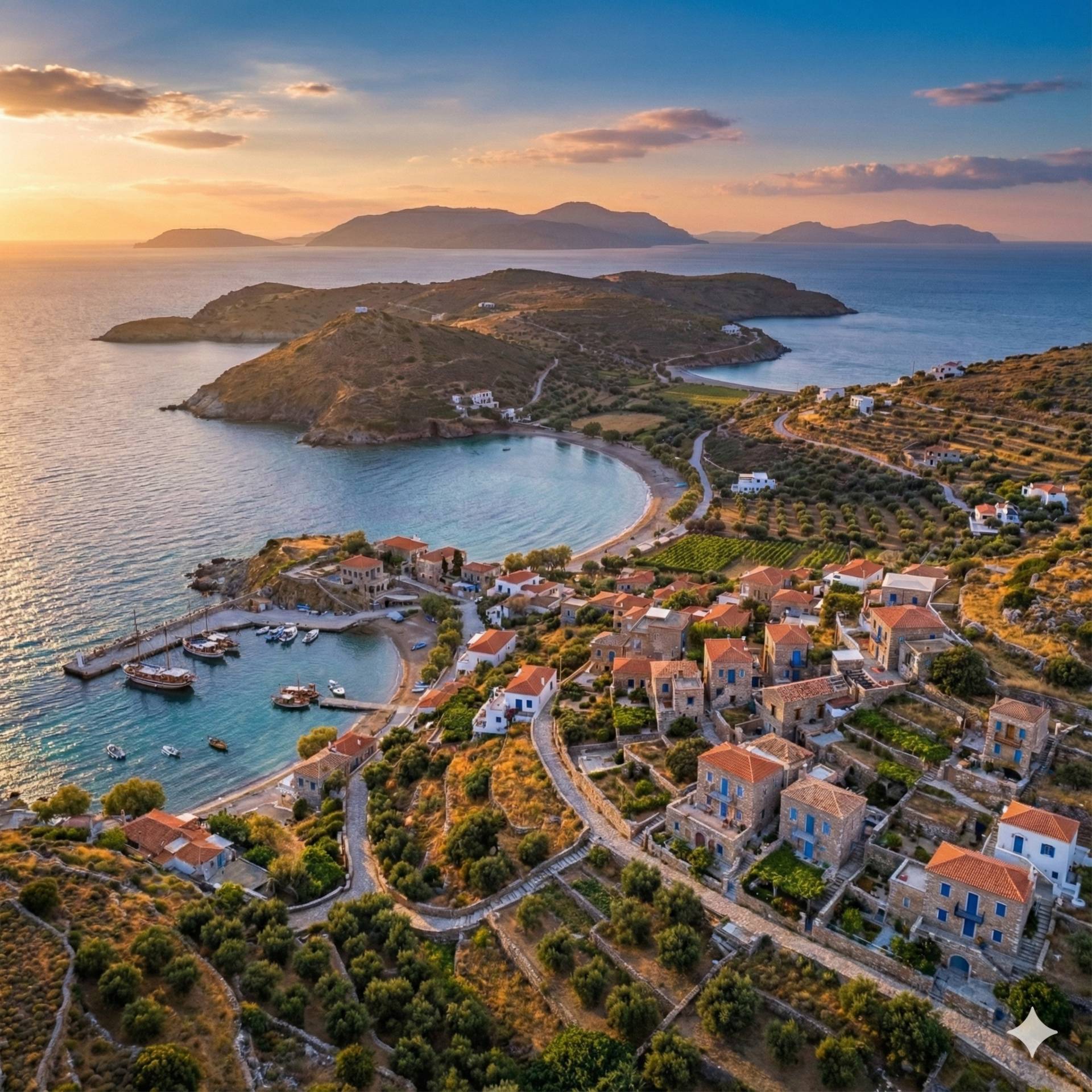 Kuzey Kıbrıs drone görüntüsü